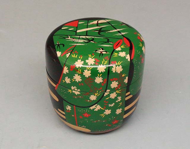 楽天市場】即中斎好写 鳳凰蒔絵大棗 : 茶道具商 左座園