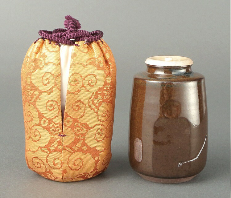 楽天市場】利休丸壷茶入写 大名物 笹田有祥 : 内藤陶器店