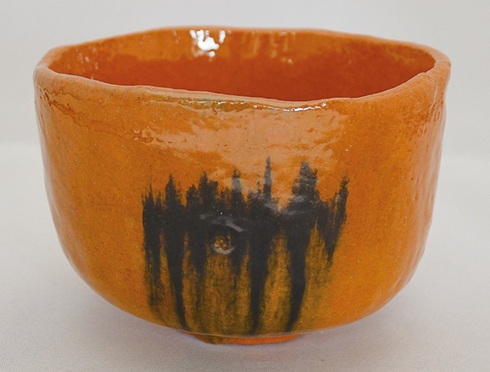 楽天市場】光悦「乙御前」写し 赤楽 抹茶碗 〔佐々木昭楽〕 : 京都の和