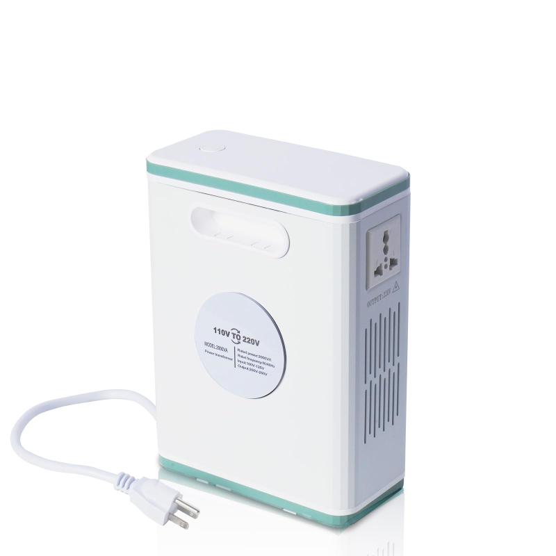 スワロー電機 マルチ変圧器 SU-2000 100V-240V対応 SU-2000 スワロー電機 ｜ほぼ世界中の電圧に対応マルチトランス