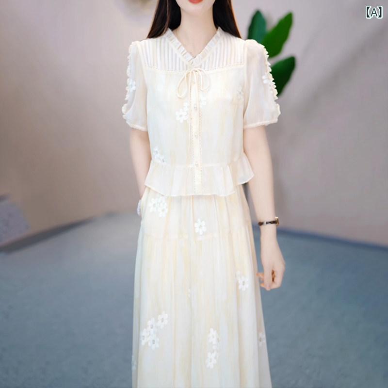 シフォンお召しもの 衣装 レディース シフォン お召しもの 2025 レディース 夏の のの 13 行の 熱っぽい 年歳を 減らす 御前上等