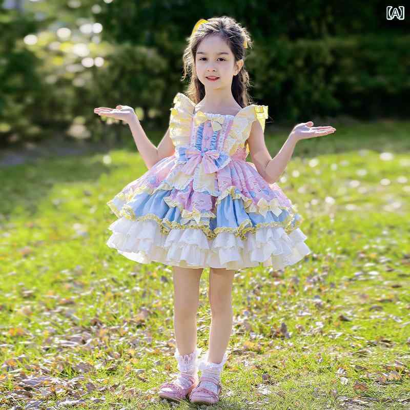 ロリータ お召しもの コスプレ Zhiya 赤ちゃん服 2025 春夏の 御姉さん ロリータ 衣装 洋風 シュロの葉 赤ちゃん より良い 妃殿下