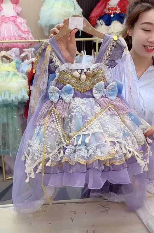 ロリータ お召しもの コスプレ Zi Xuan 御姉さん ロリータお召しもの 夏 2025 素晴らしい スコート 夏の 妃殿下 お召しもの