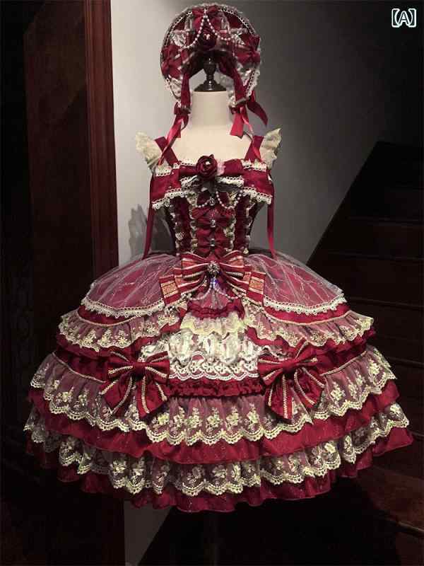 ロリータ 御召しもの コスプレ ジュエル ジャケット冠 ロリータ御召しもの ふくらんだ スコート 背広 JSK ズボン吊り 御召しもの お人形さん 感性 ロリータ 夏