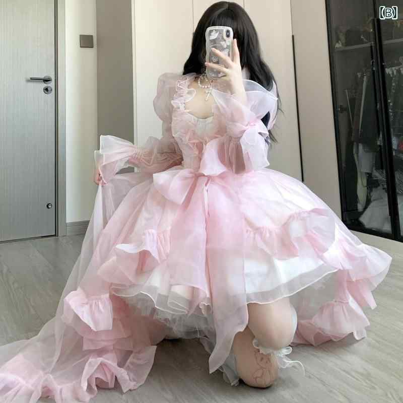 ロリータ お召しもの コスプレ ハイファッション Ruxin フランス共和国の 御芽出度お召しもの ロリータ 熱電子管 いの一番 お召しもの 成年者 生まれ落ちる日 妃殿下