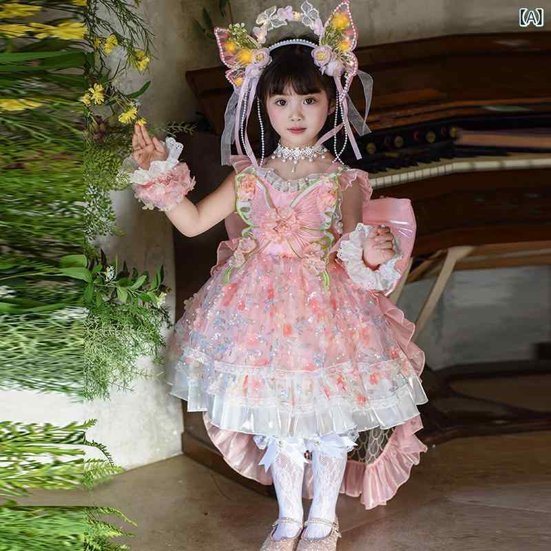 ロリータ お召しもの コスプレ 御姉さん用 夢見鳥 仙女 ロリータ 妃殿下 お召しもの 2025年 ズボン吊り 誕生日 スコート