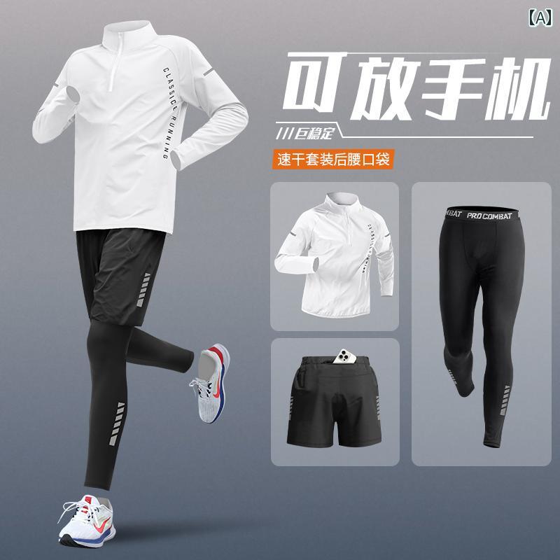 【楽天市場】ランニングウェア スポーツ メンズ スポーツ スーツ メンズ 秋冬 マラソン ランニング トレーニング スーツは スマートフォンを