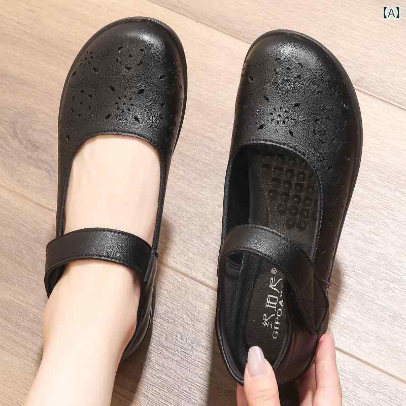 置き目踵 パンプス シューズ レディース おっ母さん 靴 片足の 足が 疲れにくい フラットソール の うる う 月 なめし革シューズ 中夏 革 ホンブルグ帽 心魂 レディース 上滑り打ち切り サンダル