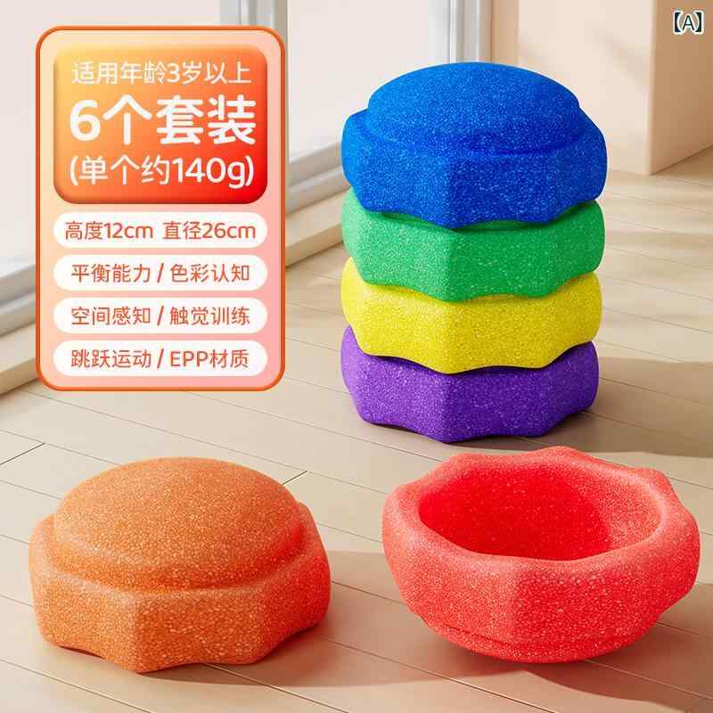 GONGE 室内遊具 バランス感覚 リバーストーンズ お部屋遊びおもちゃ知育玩具 GONGE リバーストーンズ キッズ用おもちゃ レンタル – ベビー用品