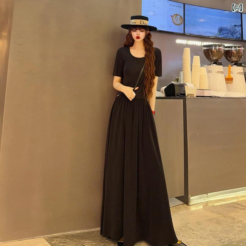 ロングスコート 御召しもの レディース ドレープの ある 長身 つけ加える 丈 運動競技 心地よい 御召しものは 黒で か細い 全能な ロング スコートは 美しく 冷やりとしたです。