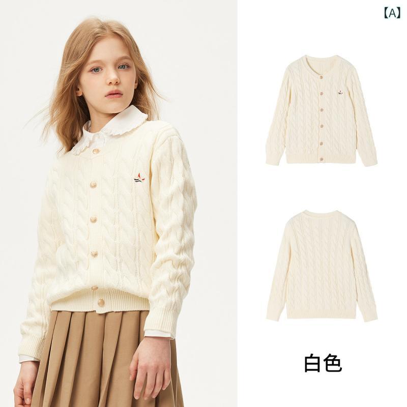 小わっぱ服 ティーシャツ 編み物 Navigare イタリア共和国の レーシングヨット ガールズ ジレー ティーシャツ 小わっぱ服 秋冬 編み物 いの一番 スカート