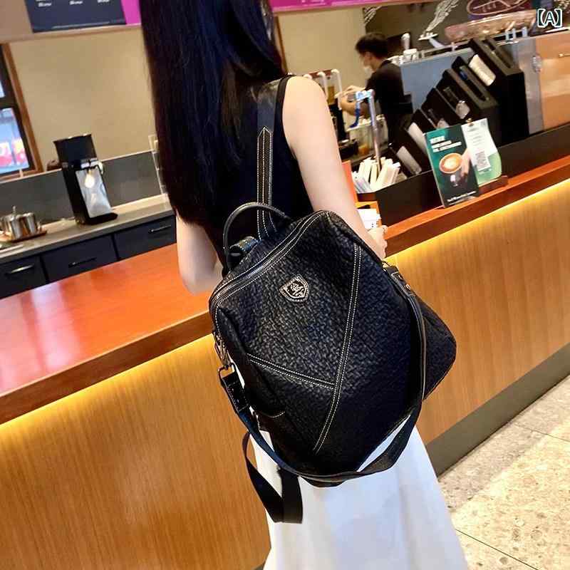 背嚢 レディース 今めかしい愛くるしい フランス共和国製 MKCLACK 通い 旅する 2025 春夏 シングル ダブル 兼用 うしろ側 容器に並べる レディース 背嚢 多役立つこと大静電容量 レディース御徒面子