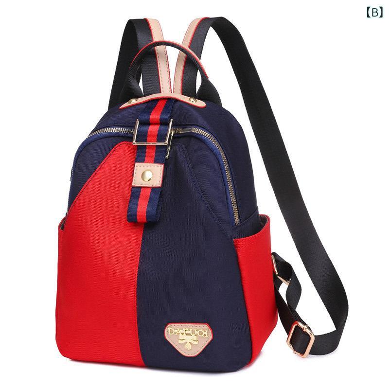 背嚢 レディース 今めかしい可愛らしい フランス共和国 MKPREF オックスフォード 布 うしろ側 容器に並べる レディース流行り物  軽さ レディース 旅する 学院 御徒面子