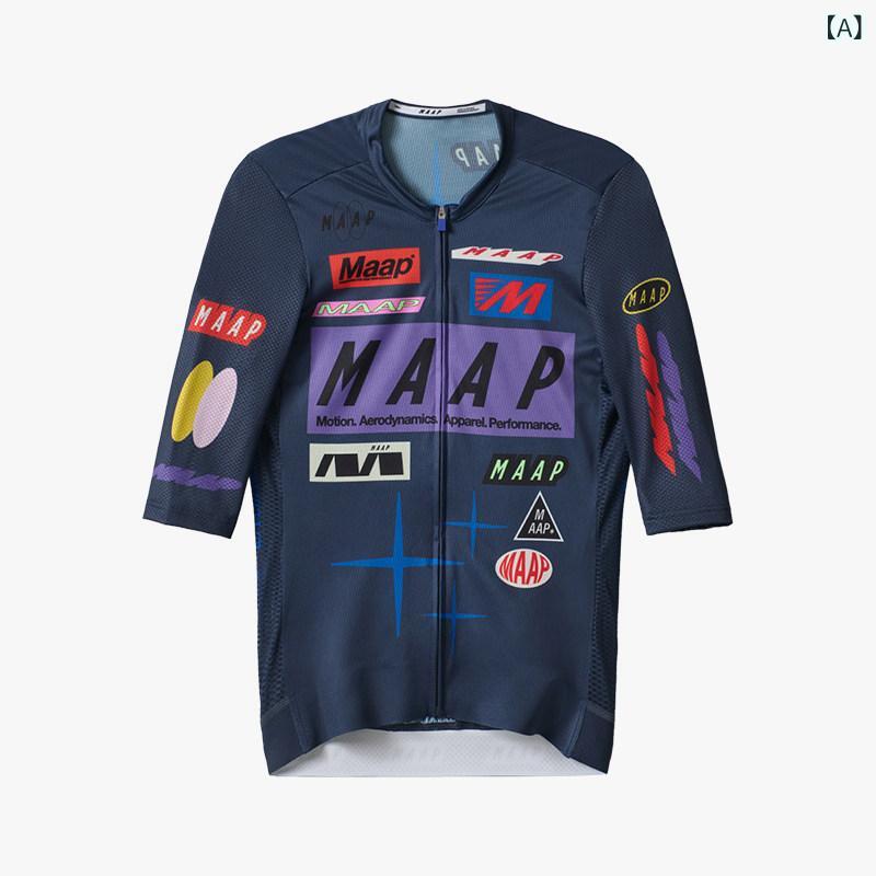 サイクリング　ウェア　スーツ 新 商品 MAAP メンズ Drome Pro Air Jersey 30 半袖 サイクリングジャージ