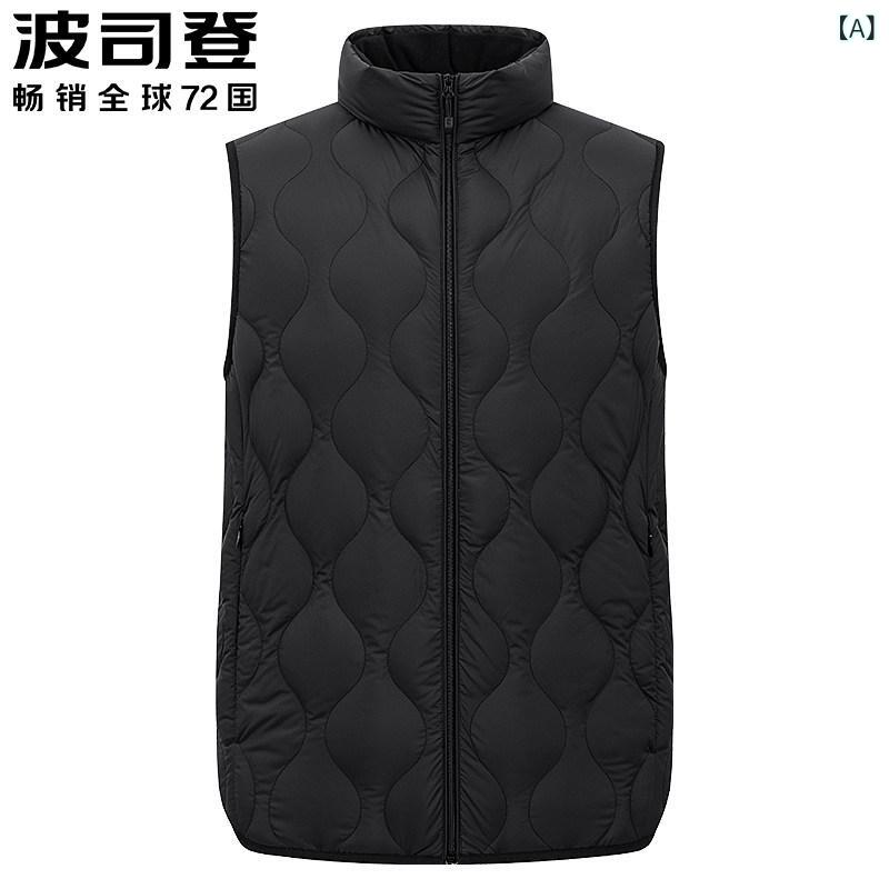 ダウン　ベスト　レディース Bosideng レディース ダウン ベスト 2024 スリムフィット インナーウェア ウエスト コート 暖かい 女性 アウターウェア