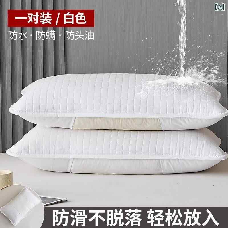 枕 押しかぶせる 夫の 頭 皮の 油を 防ぐ 抗 汗と 油 枕 中核グループ 保護すること 押しかぶせる 綿 隔てる 防 壁蝨目