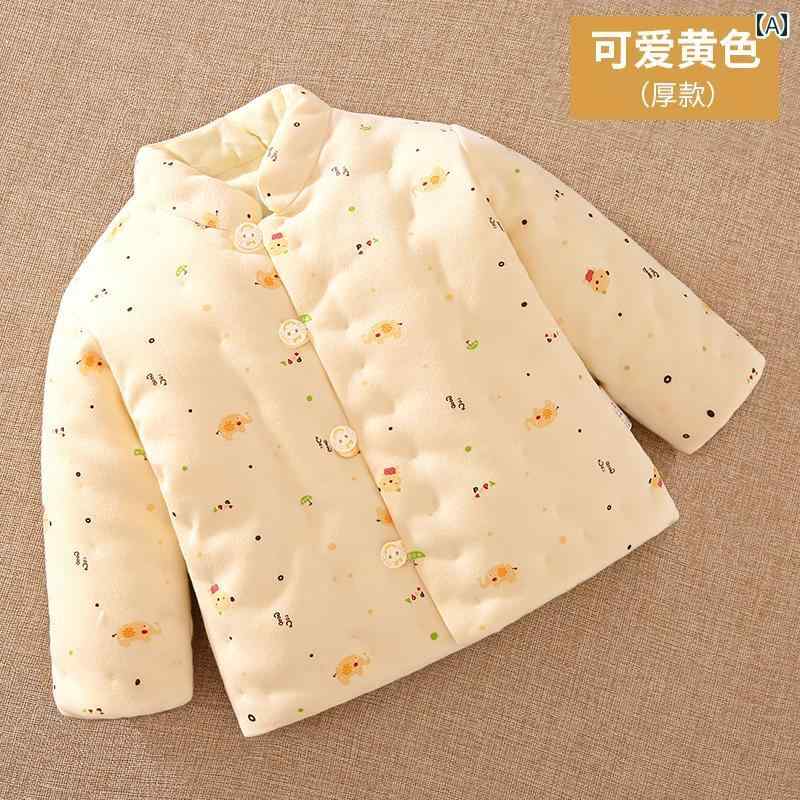 ベビー服　春秋 ベビー 綿 コットンジャケット 新生児 子供 厚手 コットンコート 幼児 子供服 トップス 秋冬服 4,595円