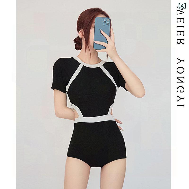 レディース 水泳着 衣裳 DK 泳 衣 女 士小 胸 聚 ? 遮 肚 ? ・覧新 款性 感 ? 体 保護すること うしろ帯 泡 海水浴場 度 假 装