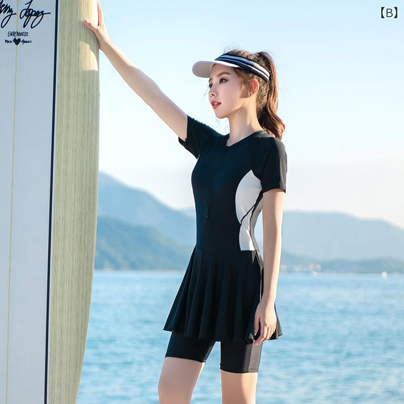 レディース　水着　ワンピース 女性用 大きいサイズ 水着 太めの mm お腹を カバー して 細く 見せる ワンピース プロ トレーニング 速乾 スポーツ プール な