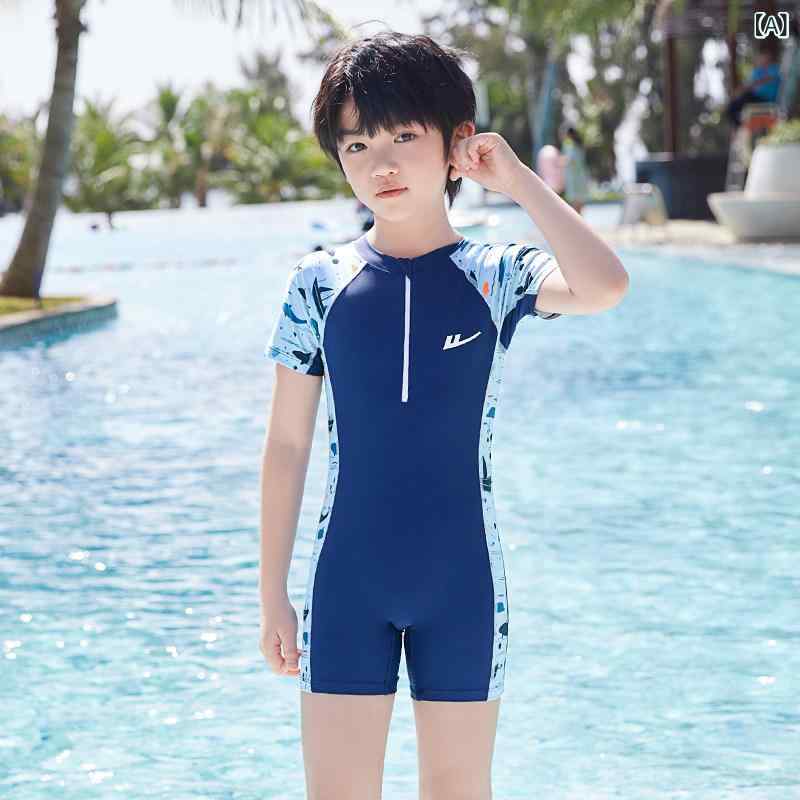 水着　子供用　かわいい 戦士の 子供用 水着 男の子 2025 ワンピース 夏 大きい 水泳 パンツ プロの トレーニング