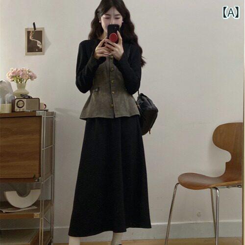 ジーンズ 表現スタイル レディース  繋ぎ合わせた 如何様物 背広 ジーンズ トップス スコート 背広 お上さん用 春 大きめ 大きさ 太め うしろ帯 レトロ か細い