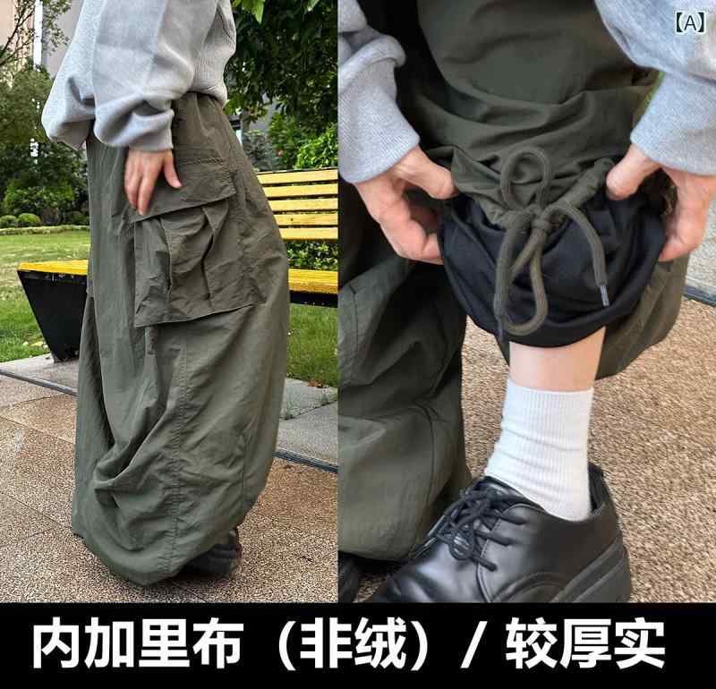 カーゴパンツ メンズ レディース XBRO 和風 レトロ ビッグ 衣嚢 か細い ダブルレイヤー 秋冬 ドレープ 影ぼうし 厚地の外套 櫂 落下傘ズボン下 男女兼用 BF