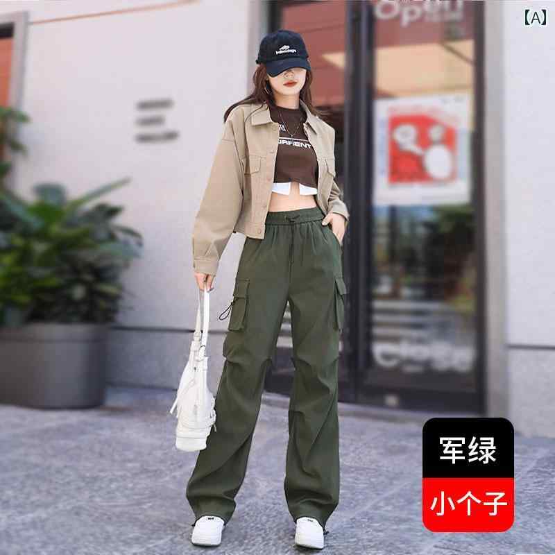 カーゴパンツ　メンズ　レディース 女性用 長めの オーバー オール 2025 春夏 ゆったり アサルト アメリカン カジュアル パラシュート レギンス 登山用 ワイド レッグ パンツ