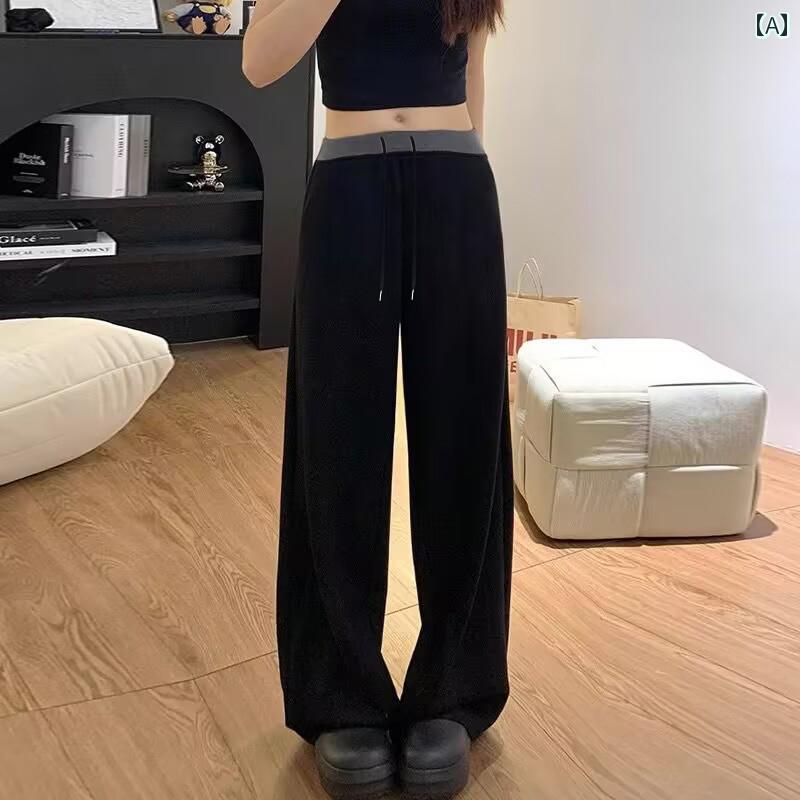 妊婦用　パンツ　レギンス 妊婦用 カジュアル パンツ 春秋 スタイル アウターウェア ドレープ ワイド レッグ 2025 新型 腹 サポートなし 秋 妊娠 スウェットパンツ 背の 高さ