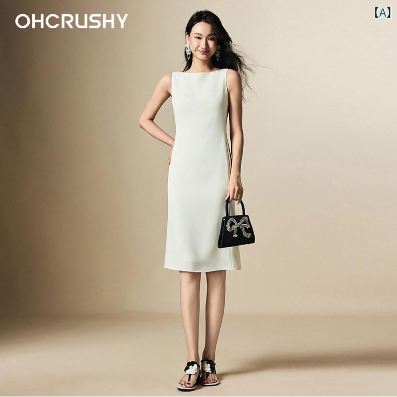 スコート 御召しもの ノースリーブ OHCRUSHY 仲よし レイチェル 同じ 表現スタイル レトロ TH ノースリーブ 銀鱗 尻っ方 御召しもの 亭主もち 夏 年寄りの 先だつもの より良い