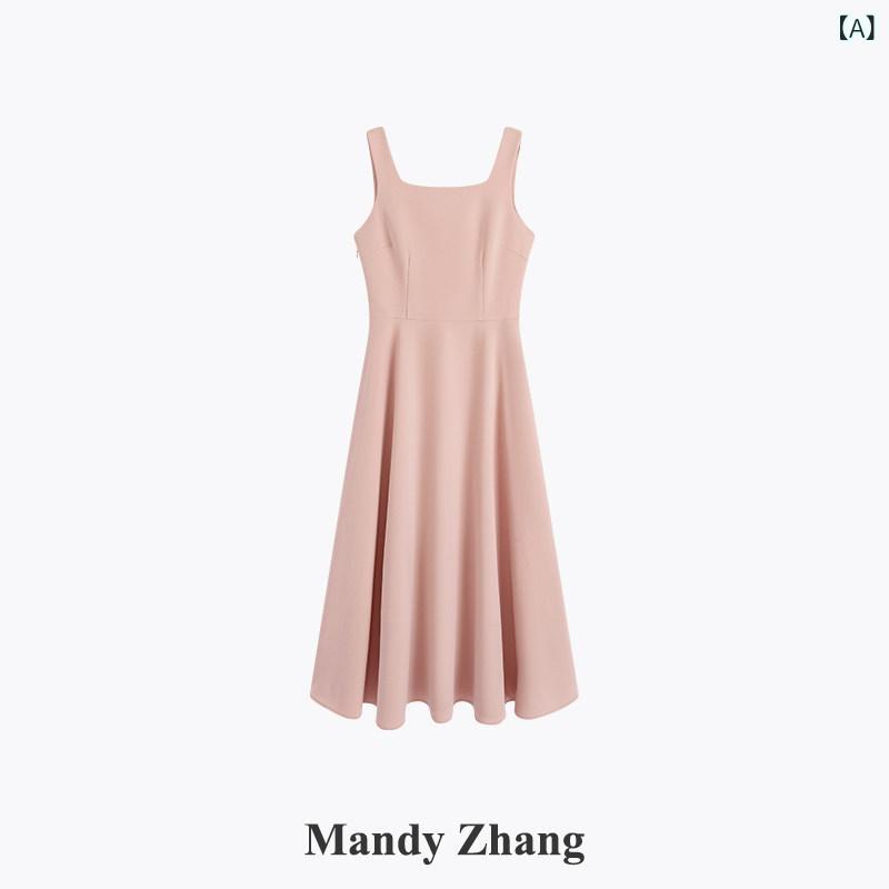 スコート 御召しもの ノースリーブ MandyZhang フレンチ アセテート エンゲージメント 御召しもの 成人女性 春 サクラ色 ズボン吊り 酉の方角 限りない スコート