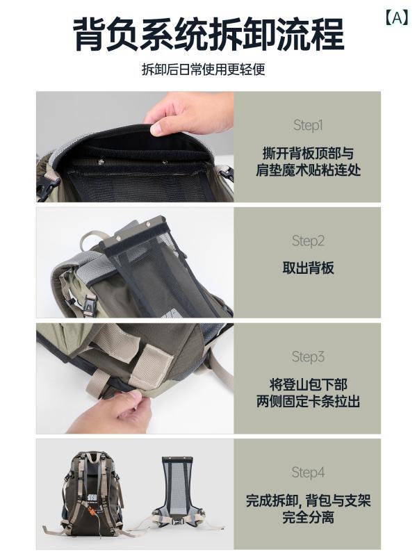 リュック　アウトドア　旅行 エクスプローラー 登山 バック パック 40 L大容量 メンズ サスペンション アウトドア プロ ハイキング 軽量 スポーツ レディース