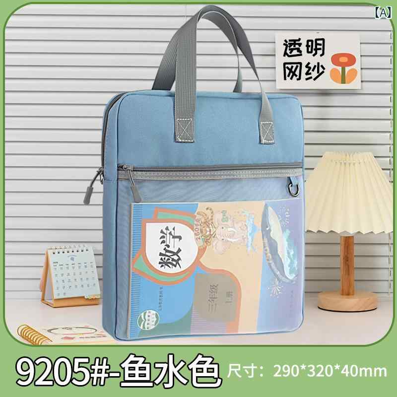 トートバッグ キャンバス ファイル Jianteng 学生用 家庭 教師用 ハンドバッグ 持ち 運び用 ブック バッグ アート 教師 クラス 小さい スクール 小学生 中学生 女の子 男の子 宿題 付き キャンバス