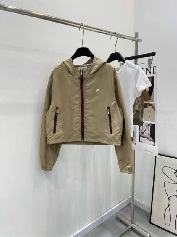 レディース　コート　ジャケット 25 初秋 レディース ショート ジャケット ドローストリング フード付き 薄手 ゆったり カジュアル 万能大 版 レディーストップス