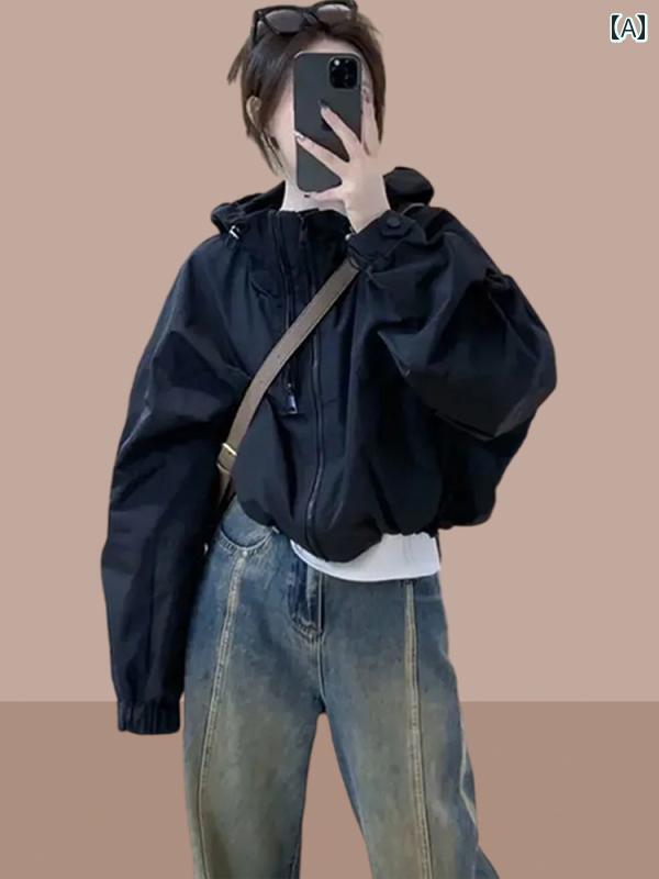 レディース　コート　ジャケット フランス Rouje Moaks レディース ショート ジャケット 2025 春秋 半袖 服
