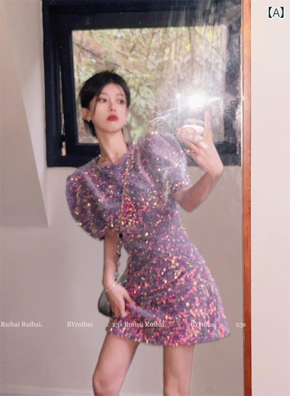 楽天市場】エジプト製 ハリージドレス パープル ゴールドスパンコール