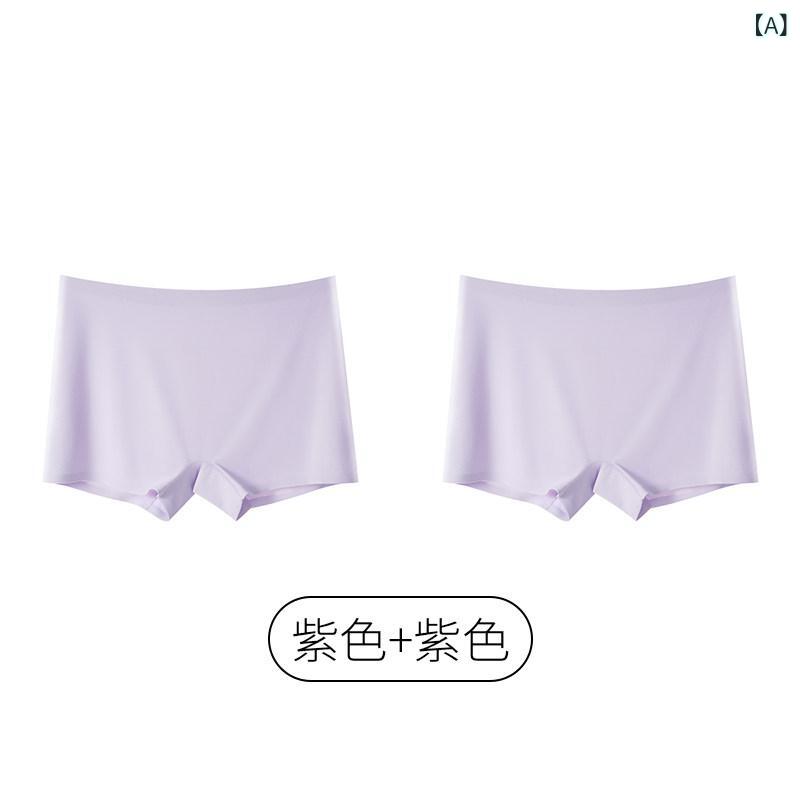 レギンス　パンツ　レディース 夏の 女性用 Maoren 抗 露出 安全 パンツ 冷感 シームレス 薄手 ボクサー ブリーフ ショー ツツー イン ワン