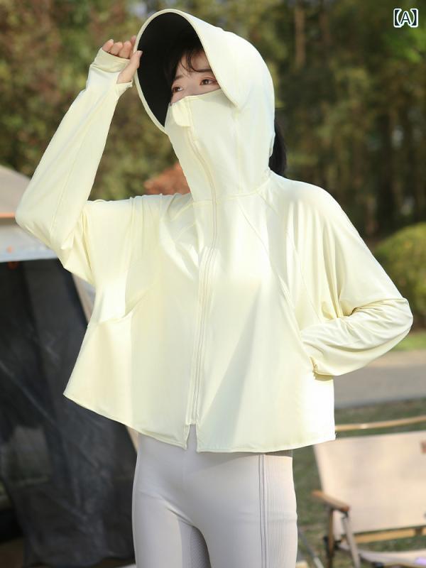 パーカー　薄手　カジュアル 冷感 日焼け防止 服 女性用 夏 2025 新型 紫外線 防止 upf 100 小さくて 薄手 ジャケット