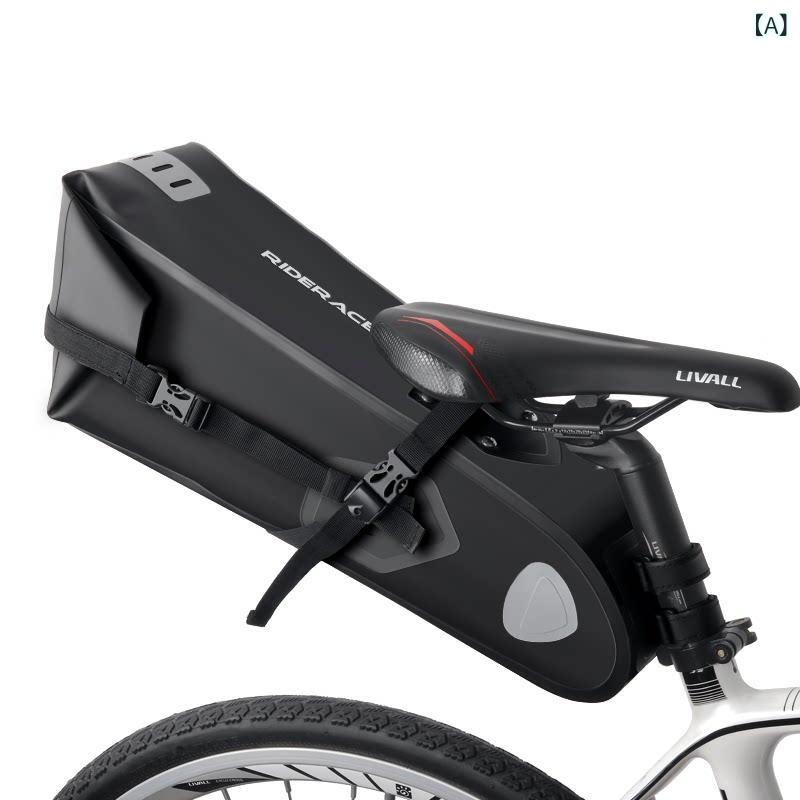 マウンテンバイク　ホルダー　バッグ 自転車 バッグ ロード バイク大容量 防水 反射 テールバッグ アウトドア マウンテンバイク ライディング