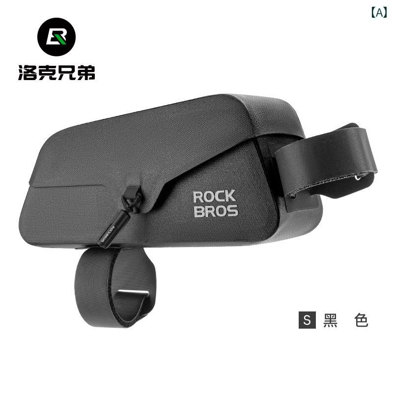 マウンテンバイク　ホルダー　バッグ ロック ブラザーズ 自転車 トップ チューブ バッグ 磁気 バックル マウンテンロード バイク 防水 フロント ビーム サドルバッグ サイクリング 機器