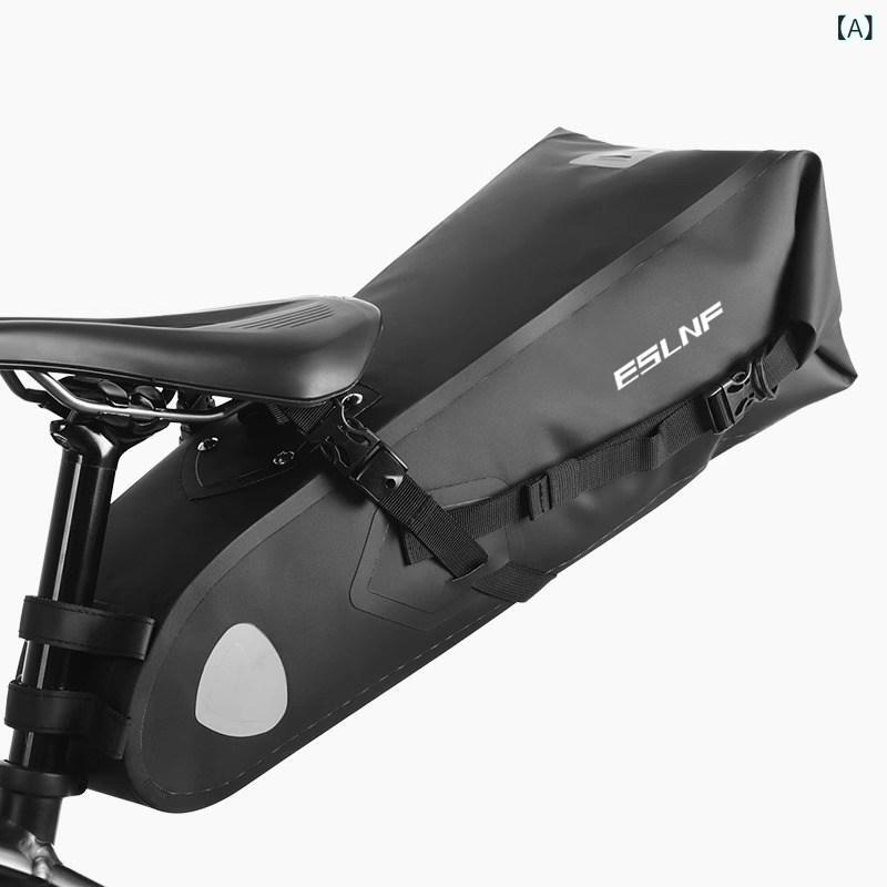 自転車　ホルダー　バッグ 自転車 リア テールバッグ大容量 サドルバッグ ロード マウンテンバイク シート チューブ バッグ 防水 サイクリング 機器 アクセサリー