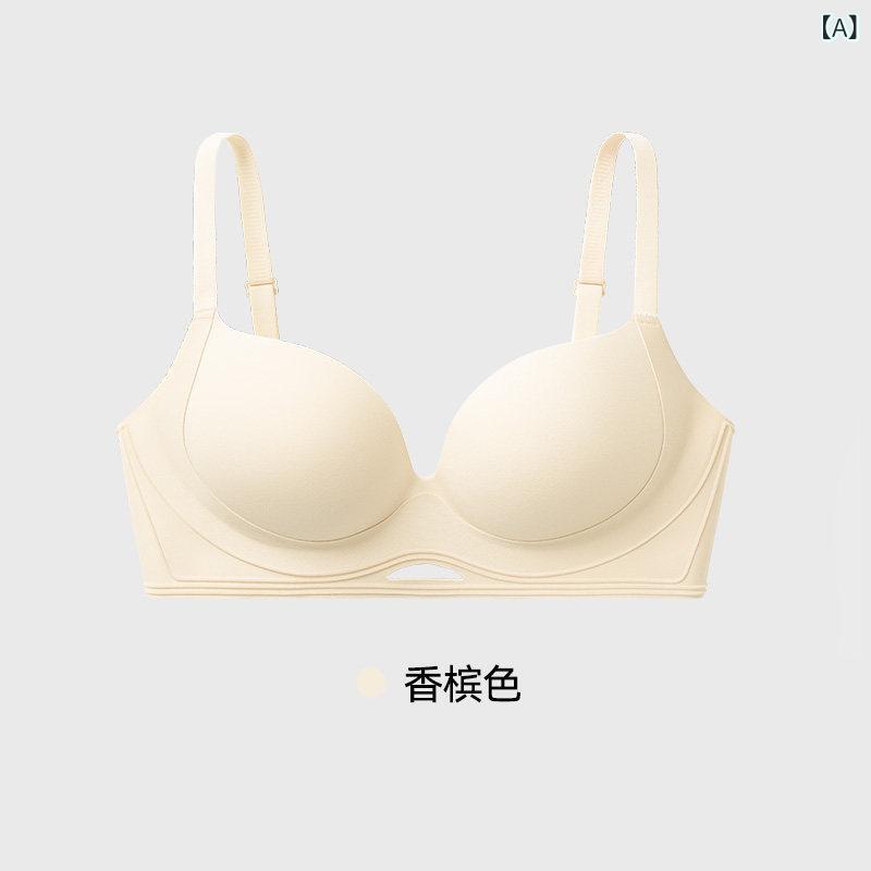 ブラジャー うしろ帯 思春期  シークレットワールドの 弱められた 胸の レディース 肌付き 大きくて シームレスな 素晴らしい 後押しを 見せるに 集められた 2025の 表現スタイル スチール写真 輪っか ブラなし
