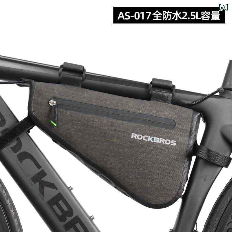 自転車　ホルダー　バッグ 自転車 ホルダー バッグ Locke Brothers 自転車 バッグ大容量 三角形 バッグ 防水 トップ チューブ 吊り下げ サドルバッグ マウンテン ロード バイク ライディング ギア