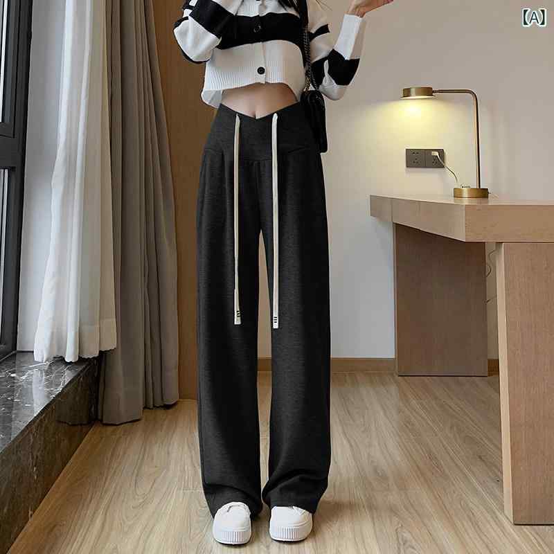 パンツ　スウェット　妊婦 妊婦 パンツ 秋冬型 アウター 春秋 ローウエスト スタイル 冬 裏起毛 厚手 秋 ワイド レッグ 秋服