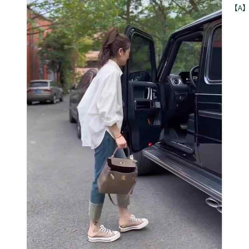 Yプルオーバー 無地 分かりやすい 秋 白いこと 長袖 プルオーバー レディース 服 2025 ハイエンド トップス