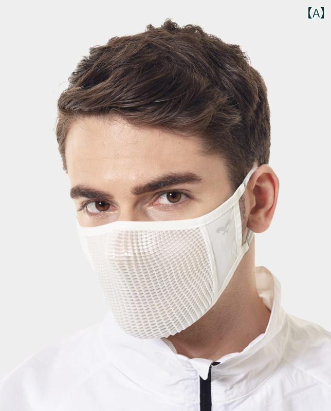 防護　フェイス　めがね NAROO MASK 3 D サイクリング用 日焼け防止 マスク ロード バイク ハイキング 通気性