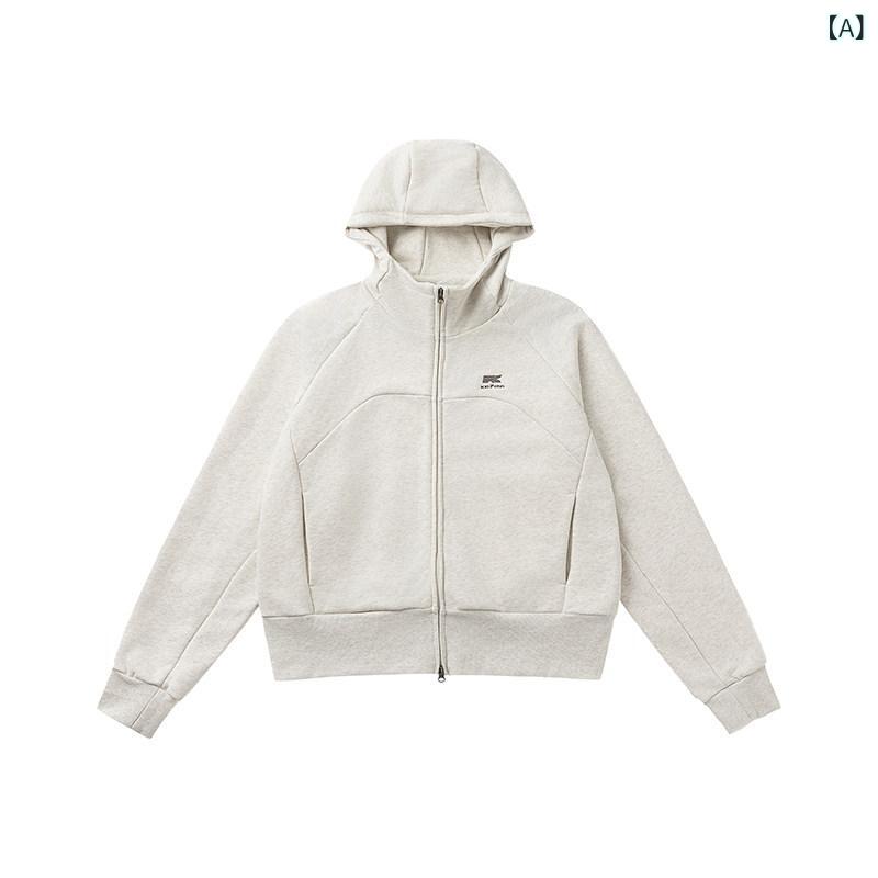 パーカー　フード付き　ニット KXLFCHN ホール インザ ウィンド ヘビー ジッパー セーター ジャケット メンズ レディース 秋冬 裏起毛 フード付き カーディガン｜みやショップ店