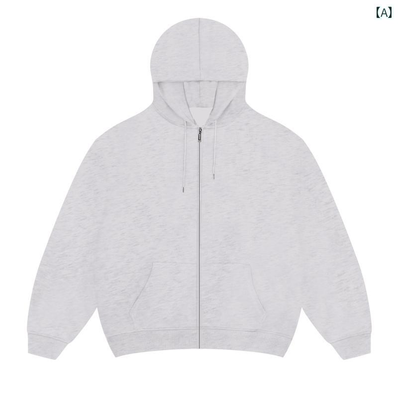 パーカー　フード付き　ニット ファッション の 厚手 フード付き ジッパー 付き セーター ジャケット 女性用 ゆったり 秋冬用 裏起毛 スポーツ カジュアル スタイル カーディガン