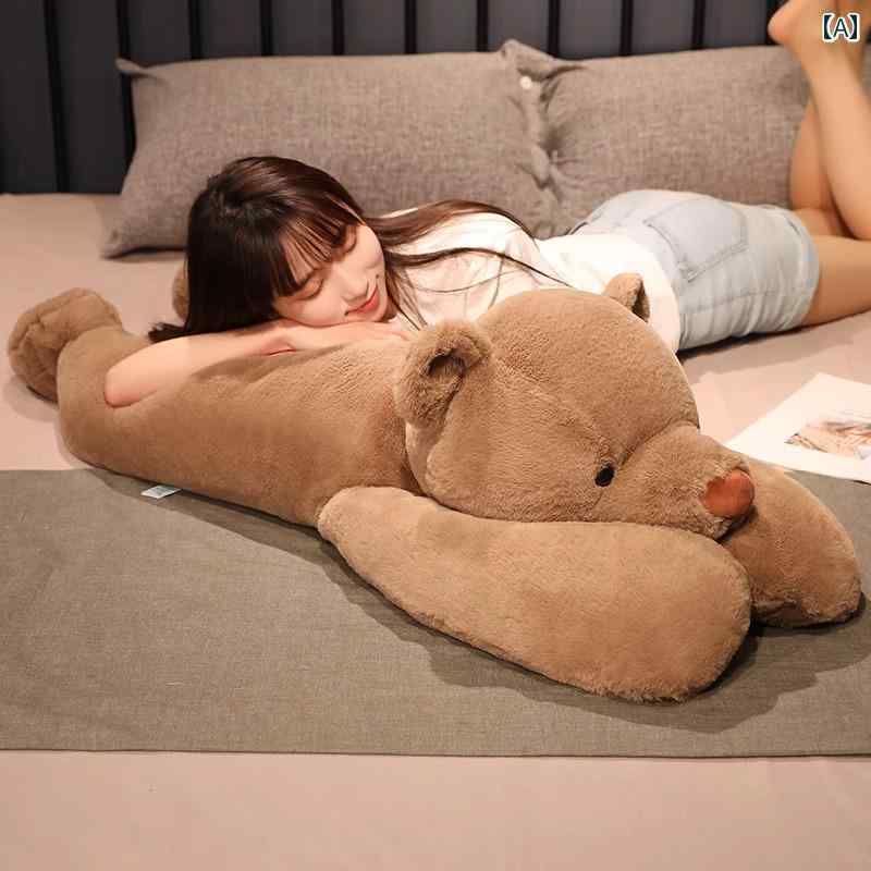熊 ぬいぐるみ 気が大きい 和風 MJI お父ちゃん ベア 枕 御姉さん 寝かし つけ 専用 臥榻 片方 座布団 ゼムクリップ 脚 熊 寝椅子 ぬいぐるみ 差し上げ物 遊び道具