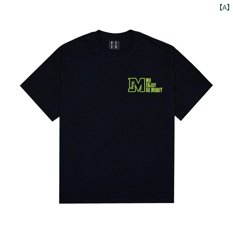 Tシャツ レディース かわいい MEDMな の ベーシック 半袖 Tシャツ 男女兼用 夏 アメリカン レトロ