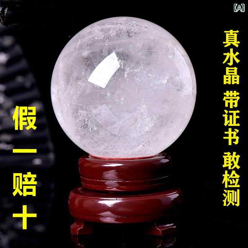 雑貨 装飾品 ホワイト クリスタル ボール オーナメント ストーン リビング ルーム 装飾 ホーム アクセサリー オフィス 新築 祝い ギフト |みやショップ店